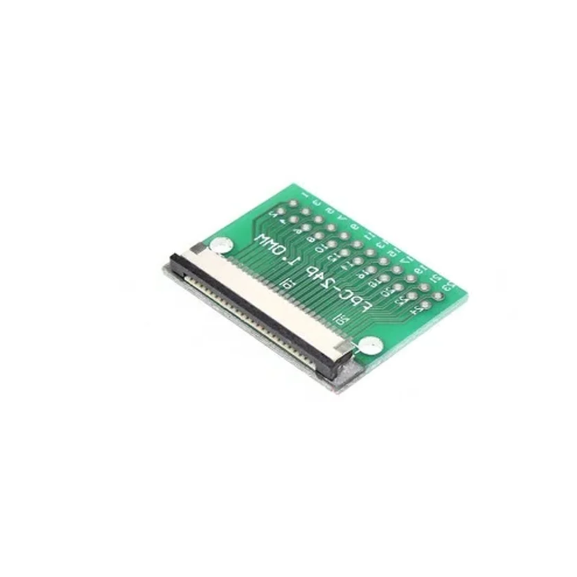 24 Pin FFC FPC Adapter Board 1mm to 2.54mm Pitch Converter Soldered Co ...