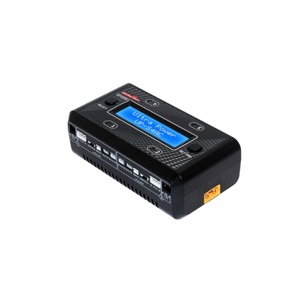UltraPower UP-S4AC 4-Port Smart Battery Charger For 1-2S LiPo/LiHV & 2-6S NiMH/NiCd With LCD & Safety Features