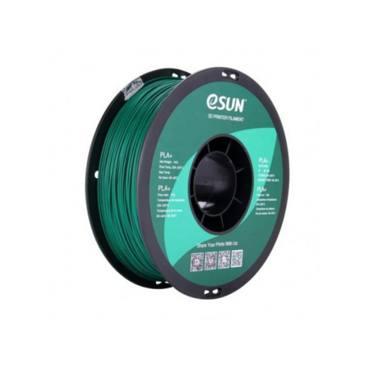 eSun PLA+ 1.75mm Filament 1kg Spool For Precision 3D Printing High Strength, Low Warping, Eco-Friendly - Red - RS3470
