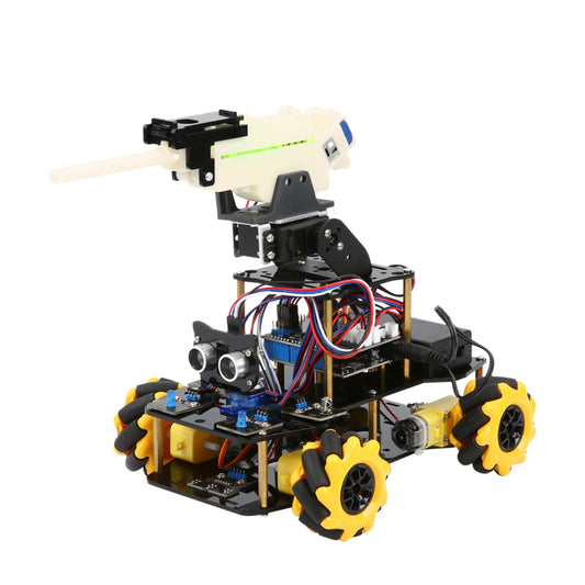ACEBOTT ESP32 Robot Car Shooting Expansion Pack with Water Bullet Blaster For Enhance Fun & Interactive Play