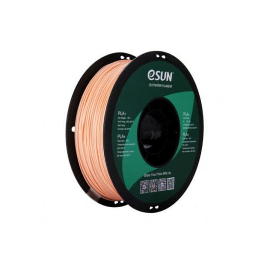 eSun PLA+ 1.75mm 3D Printing Filament 1kg Spool High Strength, Matte Finish, Eco-Friendly Material – Beige Colour - RS3889