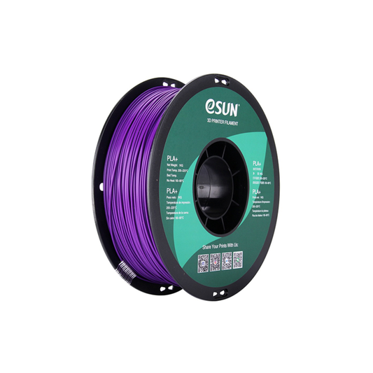 eSun PLA+ 1.75mm Filament 1kg Spool High-Strength, Eco-Friendly 3D Printing Material For Precision Prints - Purple - RS4600
