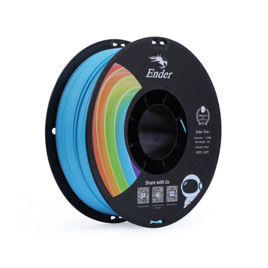 Creality Ender-PLA+ 3D Printing Filament 1.75mm 1kg(2.2lbs)/Spool Dimensional Accuracy For FDM 3D Printers - Blue - RS6913