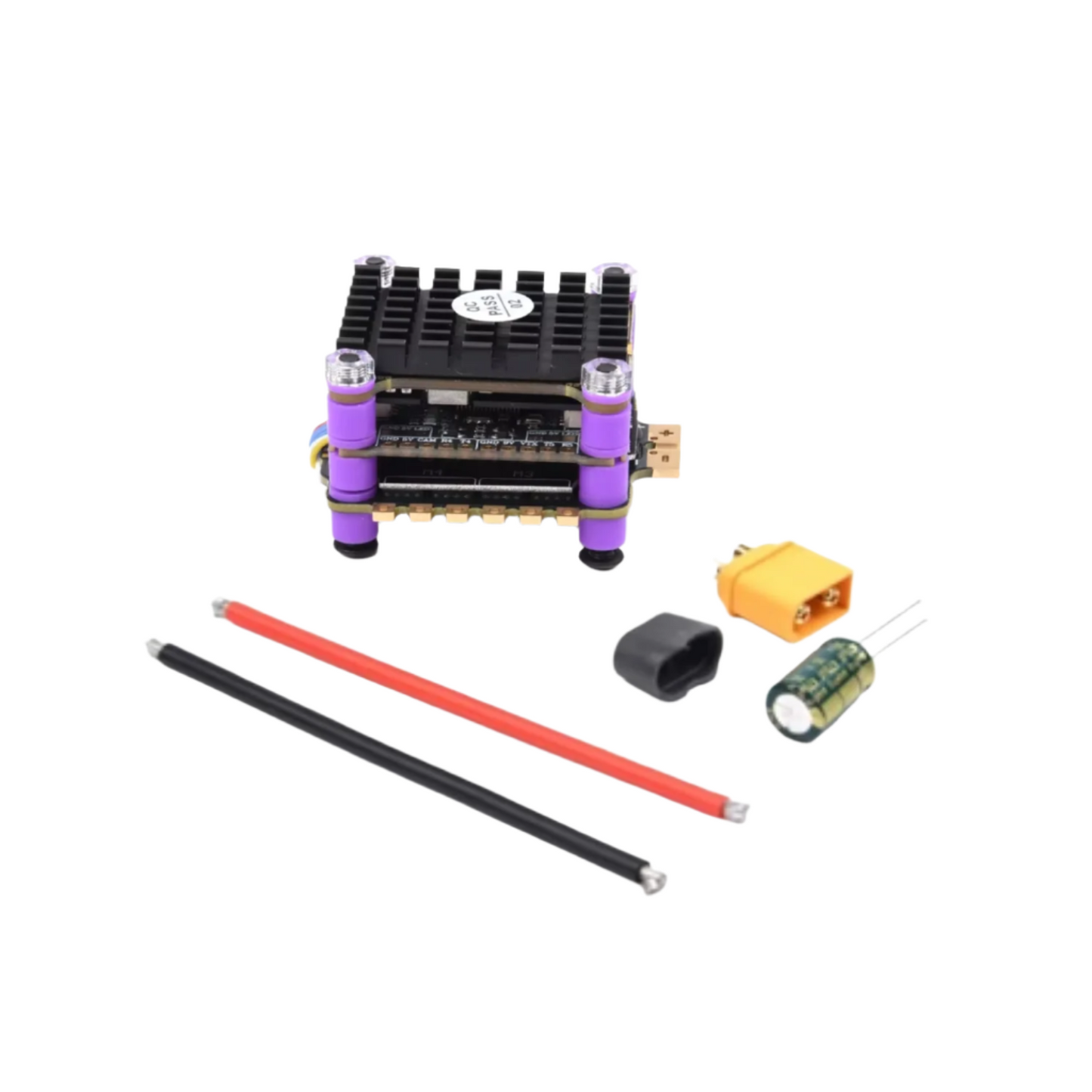 Readytosky F405 Flight Controller With OSD and 16MB Blackbox, 60A 4-in-1 3–6S Brushless ESC ULTRA 5.8GHz 2.5W High Power FPV Transmitter VTX