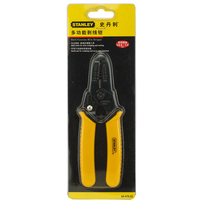 Stanley 84-475-22 6" Alloy Steel Wire Stripper Cutter