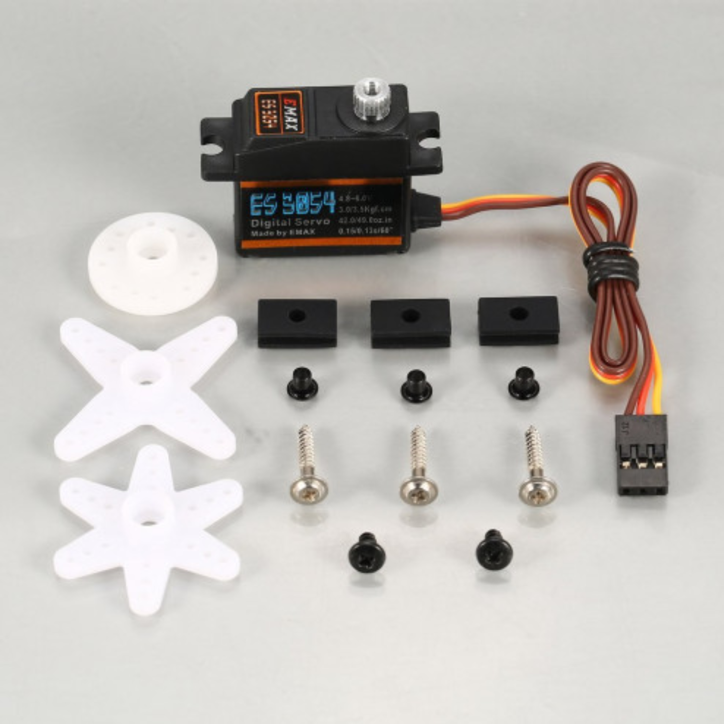 Emax ES3054 30 N-cm Digital Servo Motor High Torque 23T Metal Gear ES3154 Upgrade RC Robot Plane Car Boat