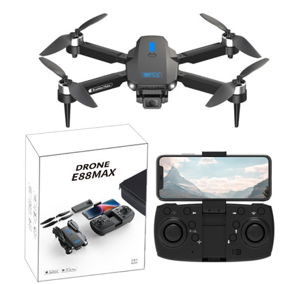 E88 Max Drone – Foldable HD Dual Camera WiFi FPV Quadcopter with 20 min Flight Time - RS8720