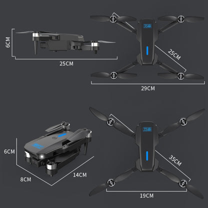 E88 Max Drone – Foldable HD Dual Camera WiFi FPV Quadcopter with 20 min Flight Time - RS8720