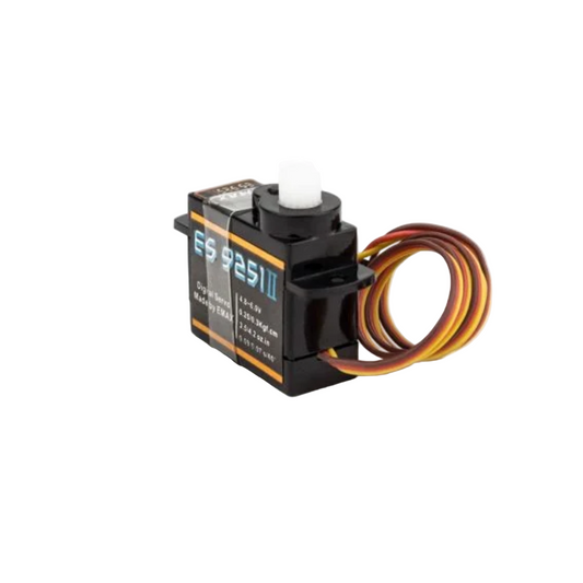 EMAX ES9251 II 4.5V-6V Micro Digital Servo, 2.5g Lightweight Plastic RC Servo Motor For RC Models