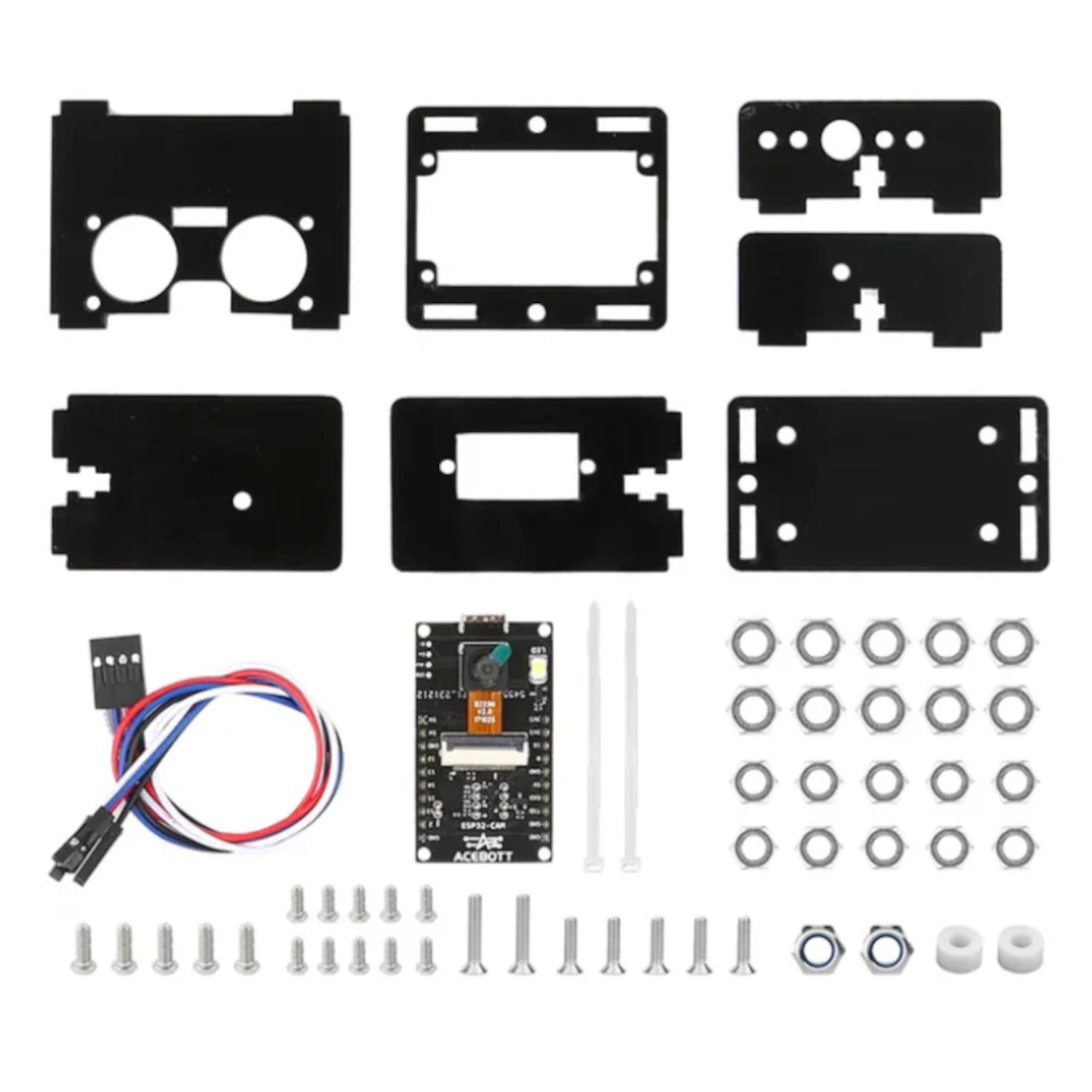 ACEBOTT ESP32 Camera Expansion Kit WiFi FPV Live Video Module For Smart Robot Car