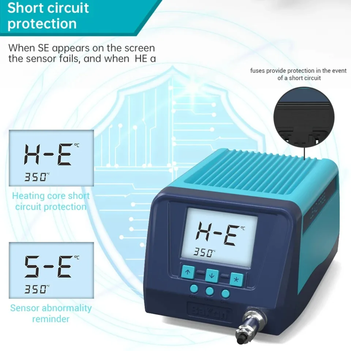 Bakon BK3300S Intelligent Lead-Free Eddy Current Soldering StatioN