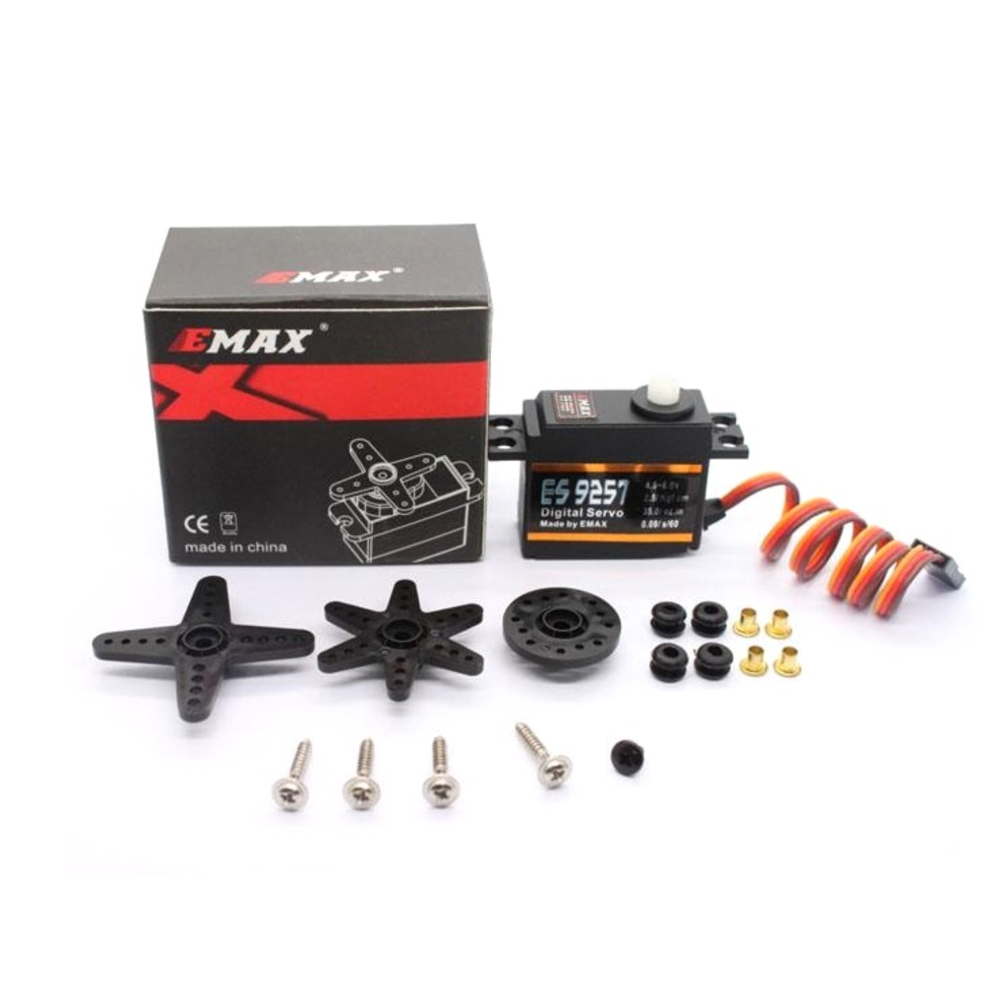 Emax ES9257 High-Speed Rotor Tail Servo For 450 RC Helicopters Original Digital Coreless Motor