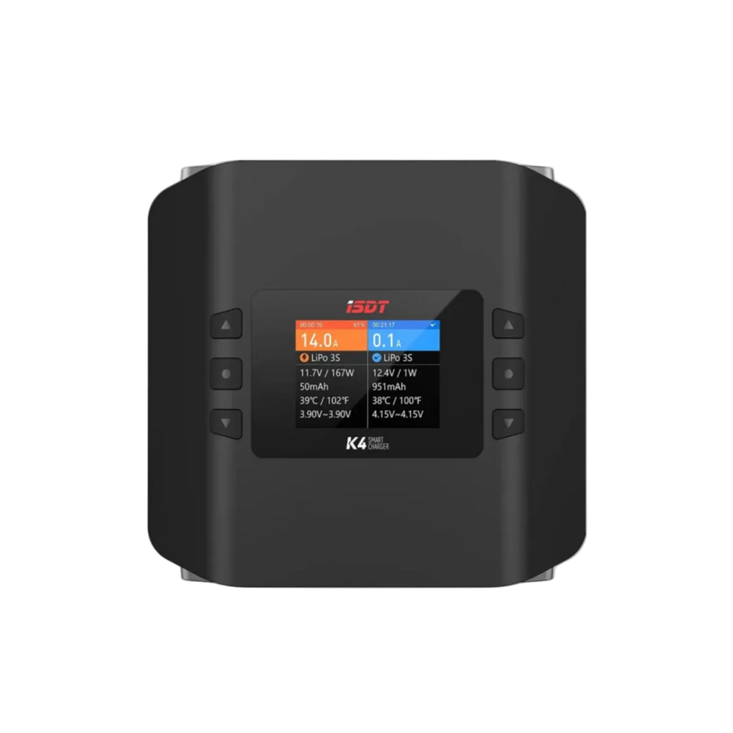 ISDT K4 Dual Channel Smart LiPo Charger 400W AC 600W x2 DC with Mobile App Control