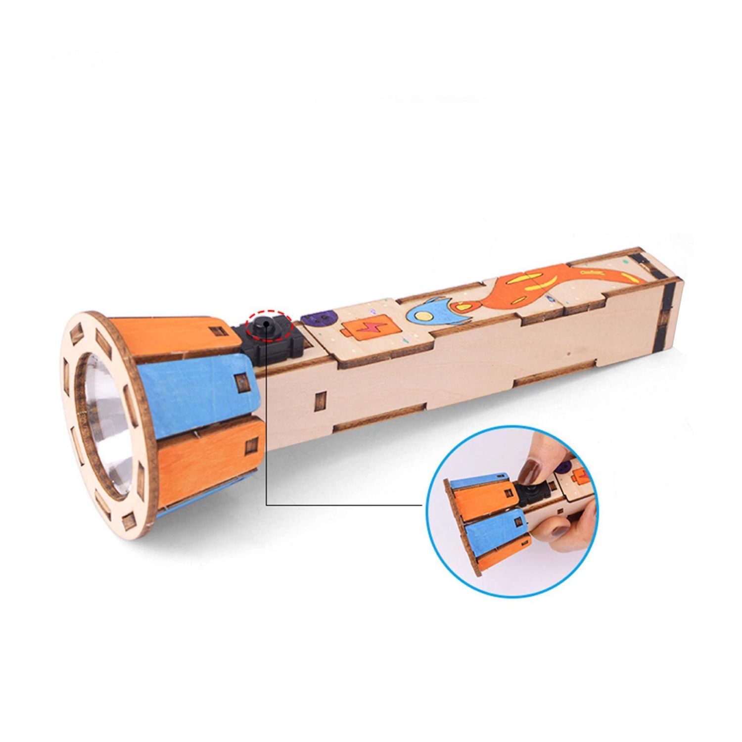 DIY Wooden Flashlight Kit