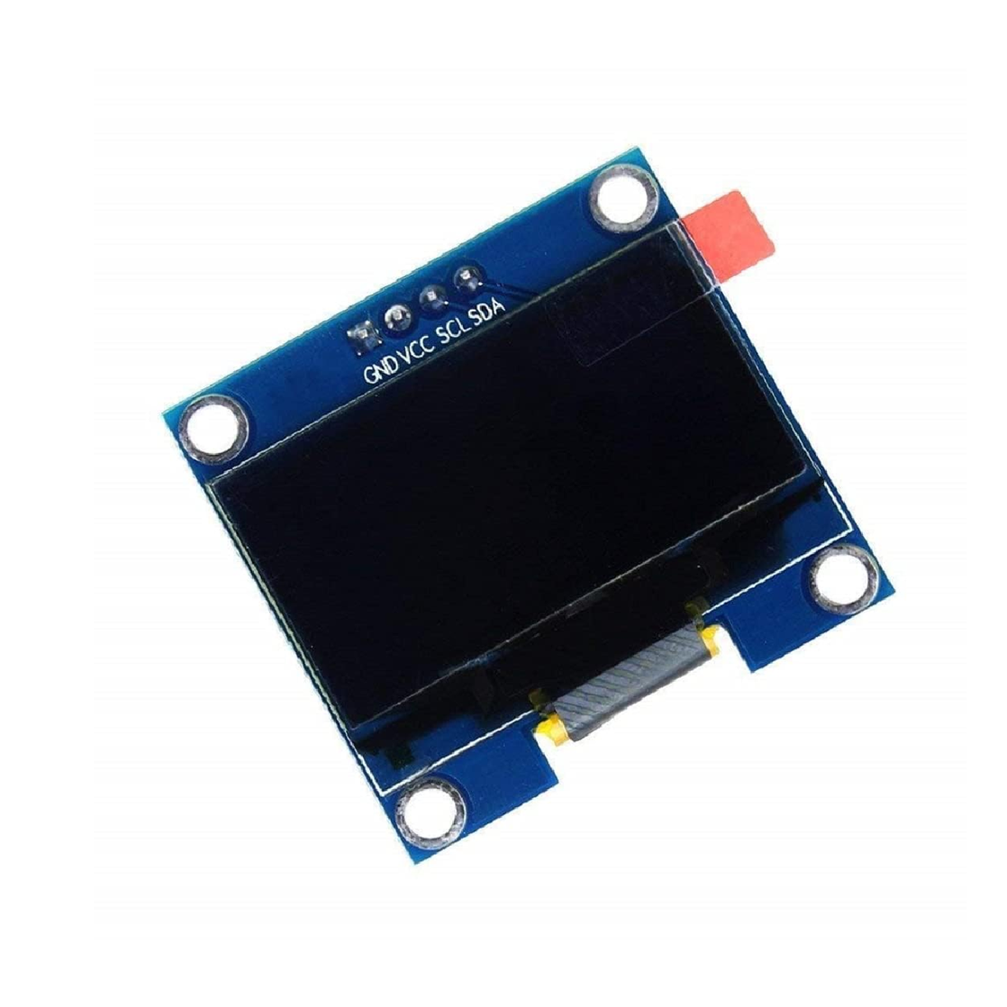 1.3 Inch OLED Display 128x64 I2C 4-Pin Module For Arduino ESP32 Raspberry Pi Projects - White - RS1185