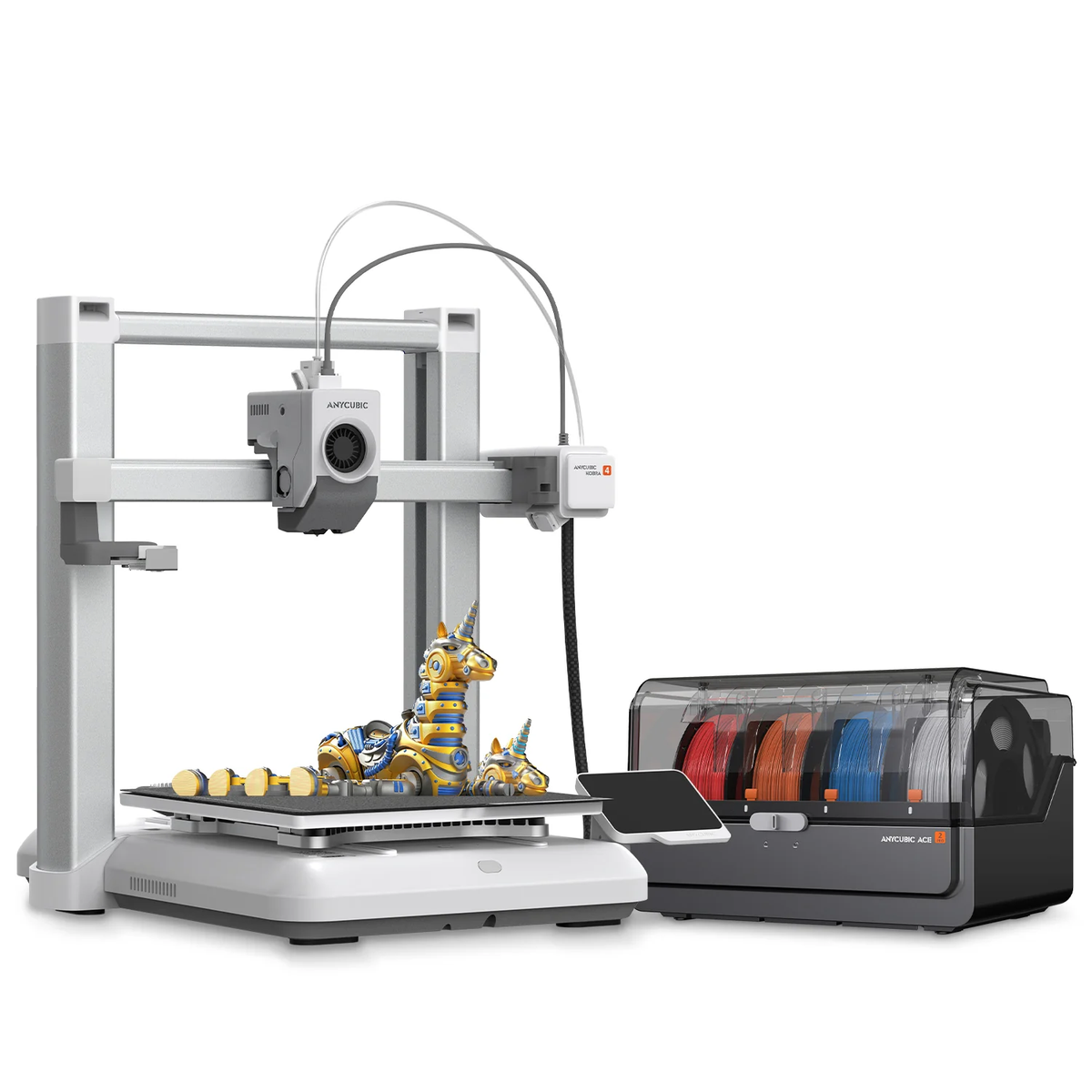 Anycubic Kobra 4 Combo FDM 3D Printer Multicolor Printing System - RS10264