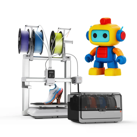 Anycubic Kobra X Combo FDM 3D Printer Multicolor High-Speed Auto-Leveling