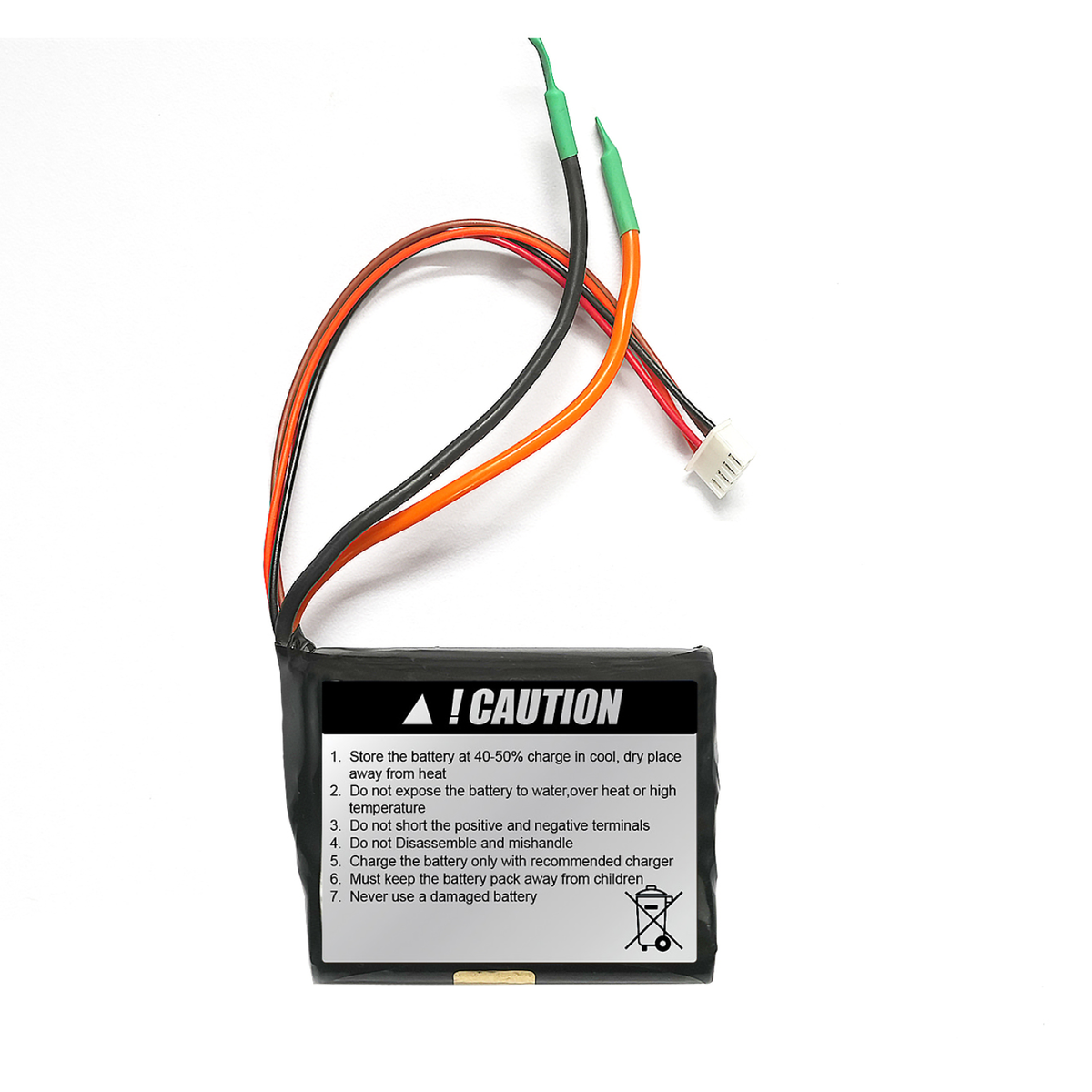 NeuroFLY 11.1V 2600mAh 18650 Li-Ion Battery Pack 3S1P 3C With JST Connector 2-Wire - RS9442