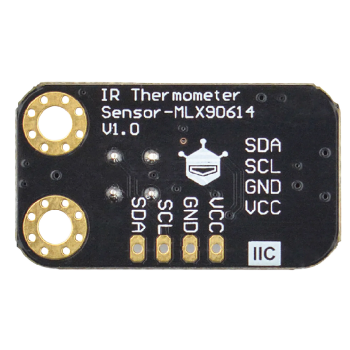 DFRobot Gravity I2C Non-Contact Thermometer IR Temperature Sensor Module: MLX90614-DCC Chip Touchless Temperature Solution For Arduino