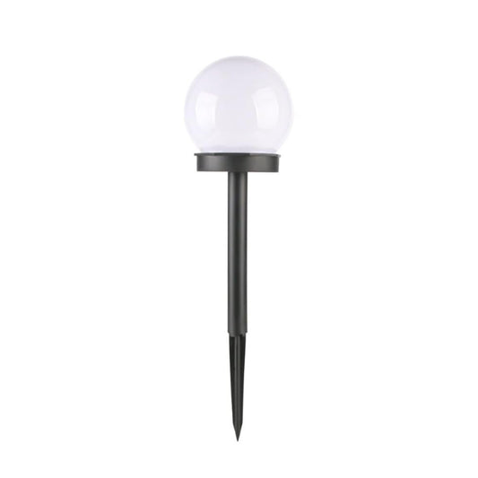 Solar Powered LED Globe Lights Outdoor LED Lights Garden Pathway Lights Waterproof Garden Lights with Cool White Glow Energy-Efficient Solar Lights For Landscape Design Modern Solar Pathway Lights For Yard and Patio Pack of 1 - RS2715