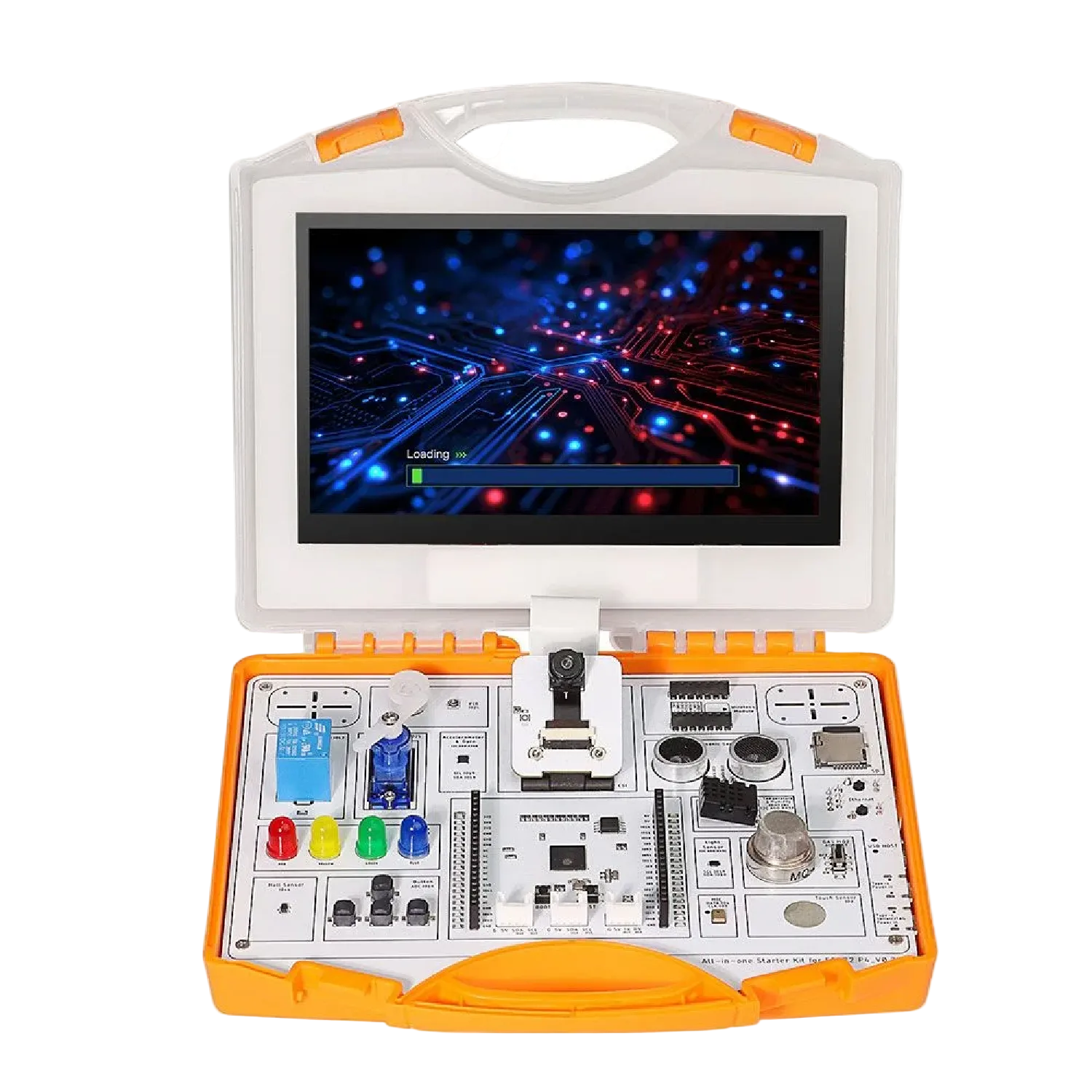 ELECROW ESP32-P4 All-in-One Starter Kit with 16 Modules & AI Lessons For IoT Robotics & STEM Learning