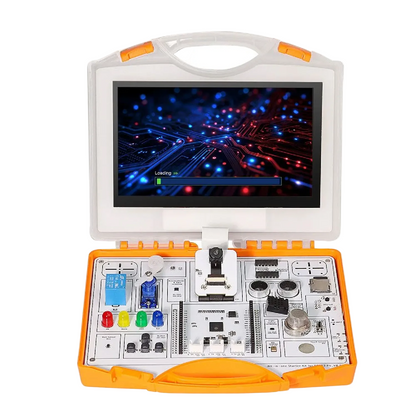 ELECROW ESP32-P4 All-in-One Starter Kit with 16 Modules & AI Lessons For IoT Robotics & STEM Learning