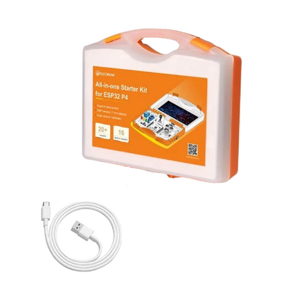 ELECROW ESP32-P4 All-in-One Starter Kit with 16 Modules & AI Lessons For IoT Robotics & STEM Learning