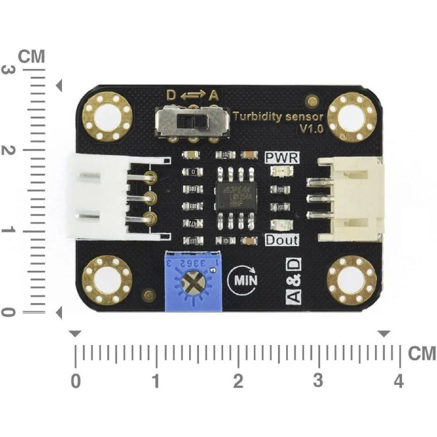 DFRobot Gravity: Analog Turbidity Sensor For Arduino Water Quality Monitor Sensor Turbidity Reading Sensor Water Sensor For Arduino Projects