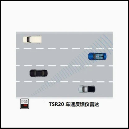 NANORADAR TSR20 Speed Detection Radar Sensor 24GHZ High- Precision Speed Detection Radar System For Traffic Monitoring and Speed Measurement