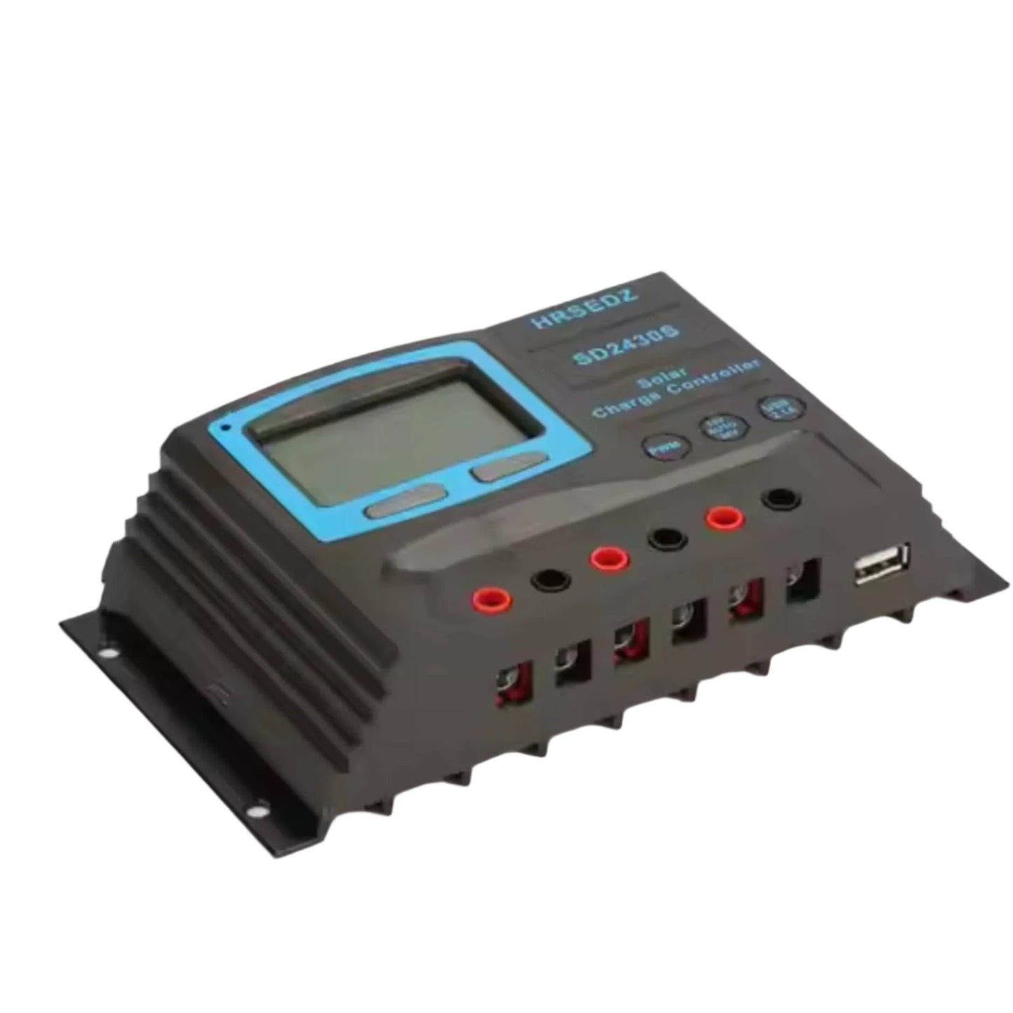 SD2420S Solar Charge Controller 10A/20A/30A/40A/50A/60A Adaptive Solar Controller 12V/24V/48V Charge/Discharge Controller Protects Solar Batteries - RS5198