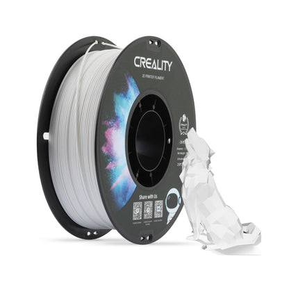 Creality CR-PETG Filament 3D Printing Filament 1.75mm Filament 1KG Filament Creality Filament High-Quality PETG Filament for 3D Printing - White - RS6574