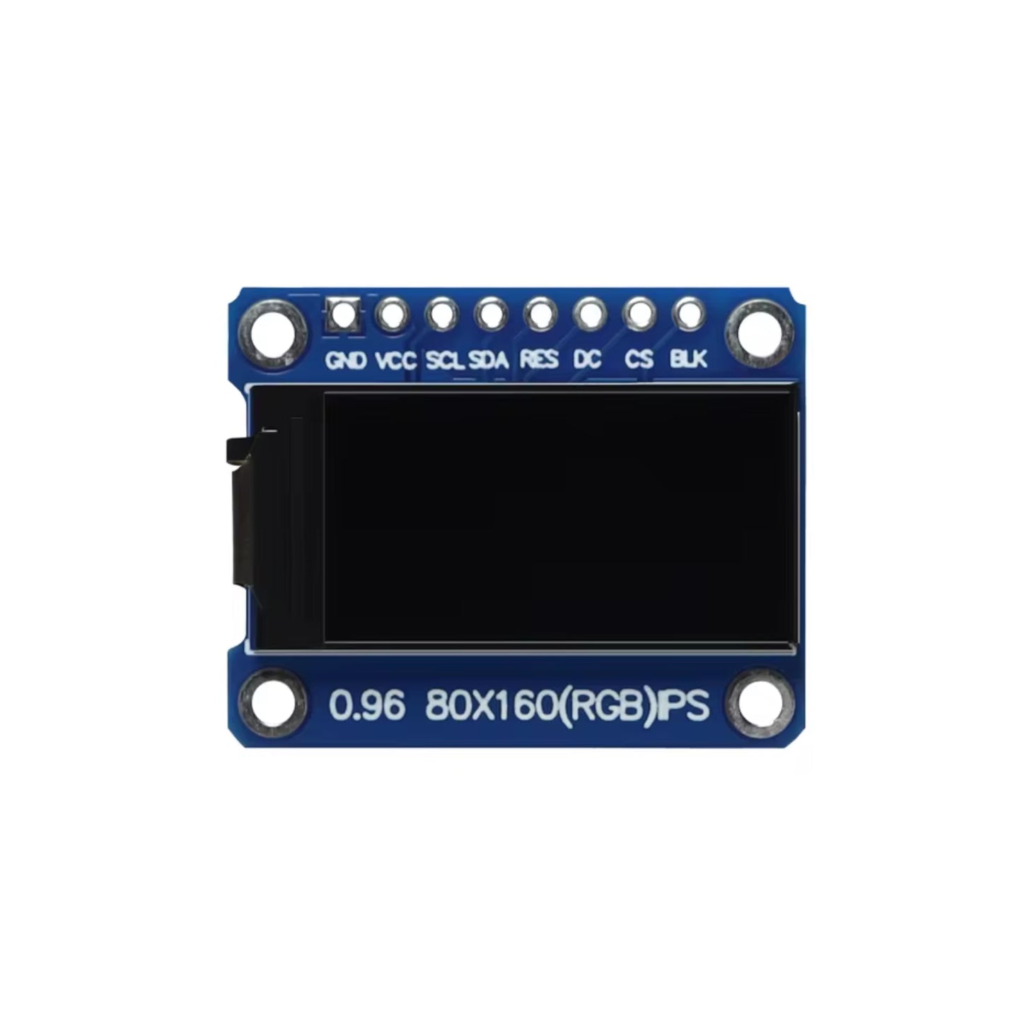 0.96 Inch Full Color LCD Display Energy-Efficient 0.96 Inch Non-Touch LCD Module With 8 Pin Interface For Arduino Raspberry Pi And Microcontrollers - RS6937