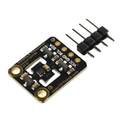 DFRobot Fermion: SHTC3 Humidity And Temperature Sensor Breakout Module I2C Interface Humidity Sensor Module Temperature Sensor Module For Accurate Environmental Monitoring