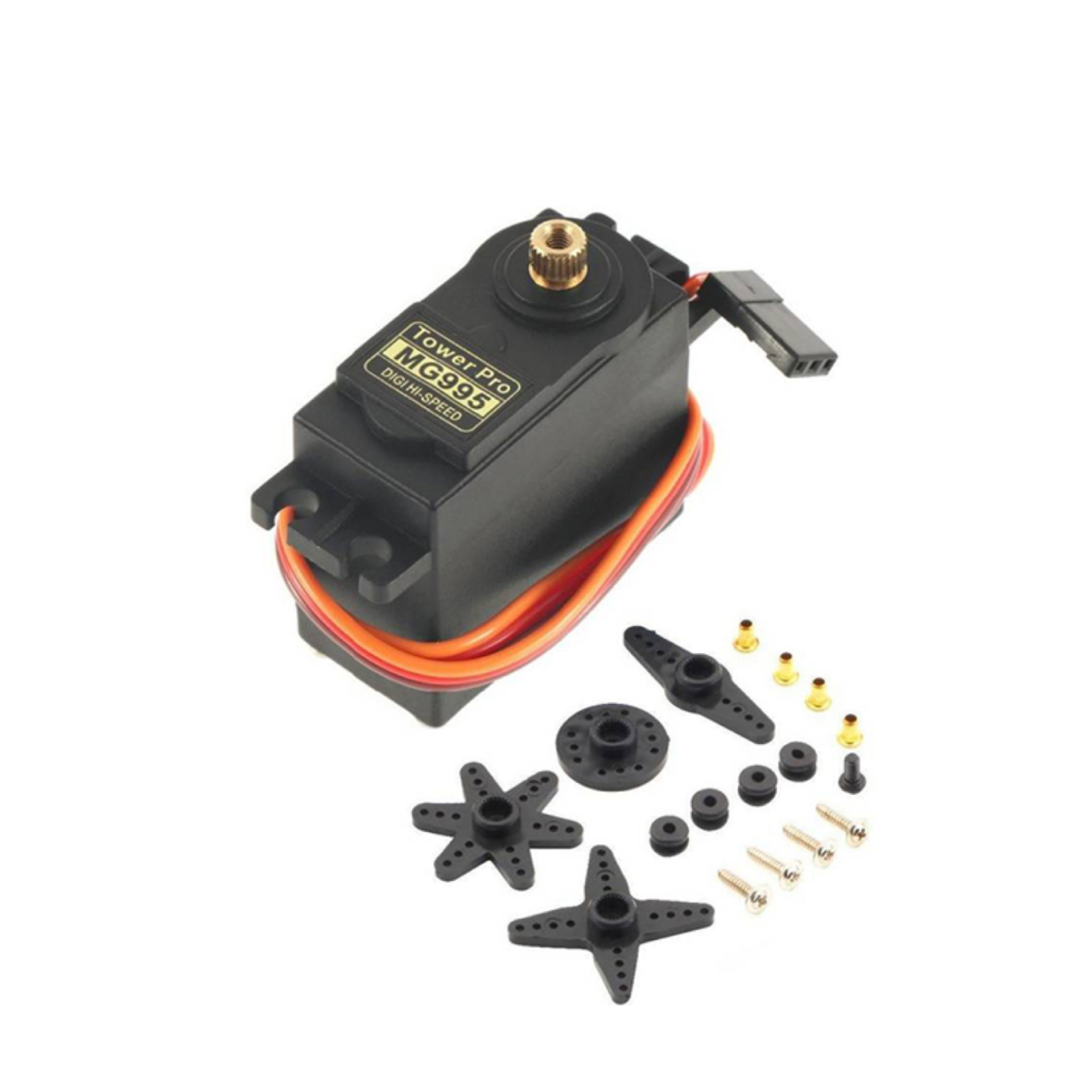 MG995 180-Degree High Torque Plastic Gear Servo Motor