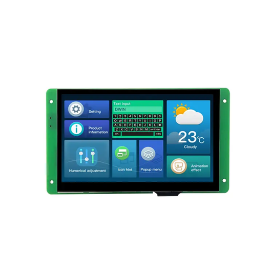 DWIN DMG80480C070_04WTC HMI LCD Display 7" Smart Touchscreen LCD Display Module For Embedded Systems