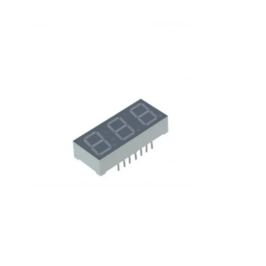 Acrylic 3 Digit 7 Segment LED Display 0.56 Inch Yellow Numeric Display For DIY Electronics, Counters & Timers - RS7664 Acrylic 3 Digit 7 Segment LED Display 0.56 Inch Yellow Numeric Display For DIY Electronics, Counters & Timers - RS7664-image-4