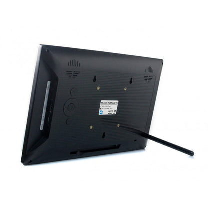 Waveshare 1920×1080 13.3-Inch Capacitive Touch Screen LCD V2 with Case Full HD IPS HDMI Display Multi-System Support - RS9357