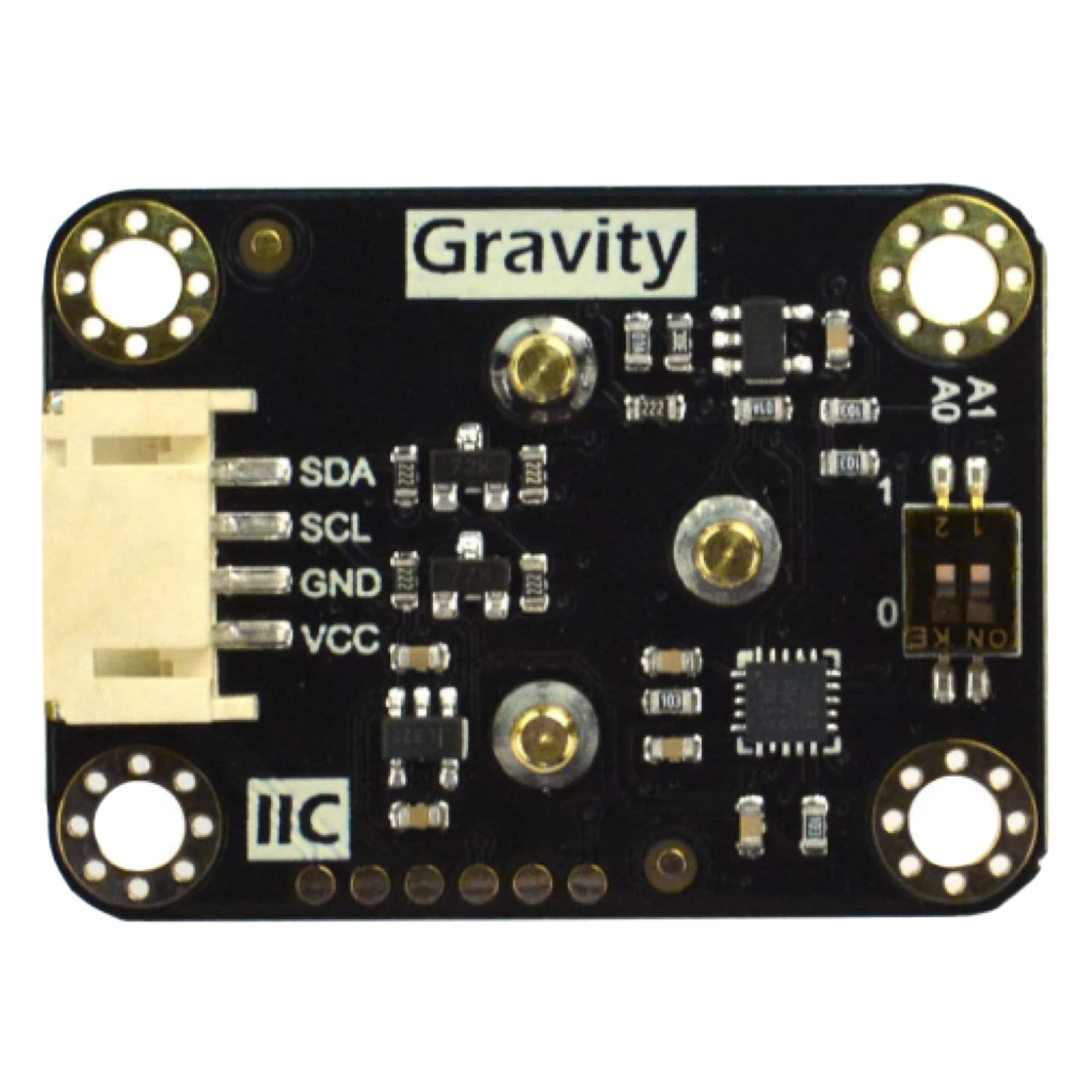 DFRobot Gravity Electrochemical Sensor I2C Oxygen Sensor Module With 0-25% Vol Range, Factory Calibration, And I2C Interface High-Accuracy Gas And Dust Detection With Easy Integration