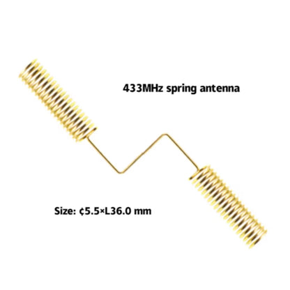 AntennaHome  AH1G.301 Spring Dipole Antenna LoRa Spring DIP Antenna High Gain 433MHz Spring DIP Antenna For Wireless Devices - RS7326