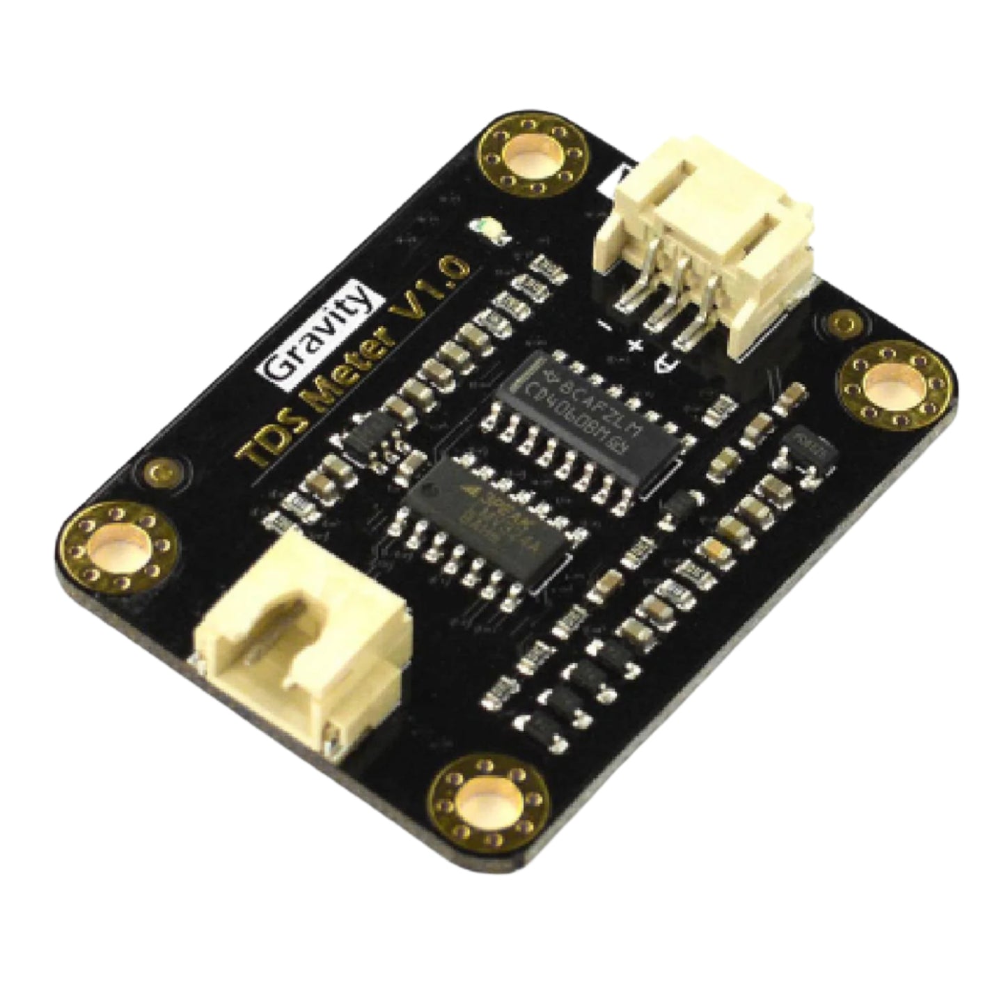 DFRobot Gravity: Analog TDS Sensor/Meter for Arduino - Professional-Grade Water Sensor Quality Analysis With High-Accuracy Measurement of Total Dissolved Solids And Analog Output for Arduino Integration