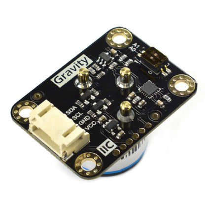 DFRobot Gravity Electrochemical Sensor I2C Oxygen Sensor Module With 0-25% Vol Range, Factory Calibration, And I2C Interface High-Accuracy Gas And Dust Detection With Easy Integration