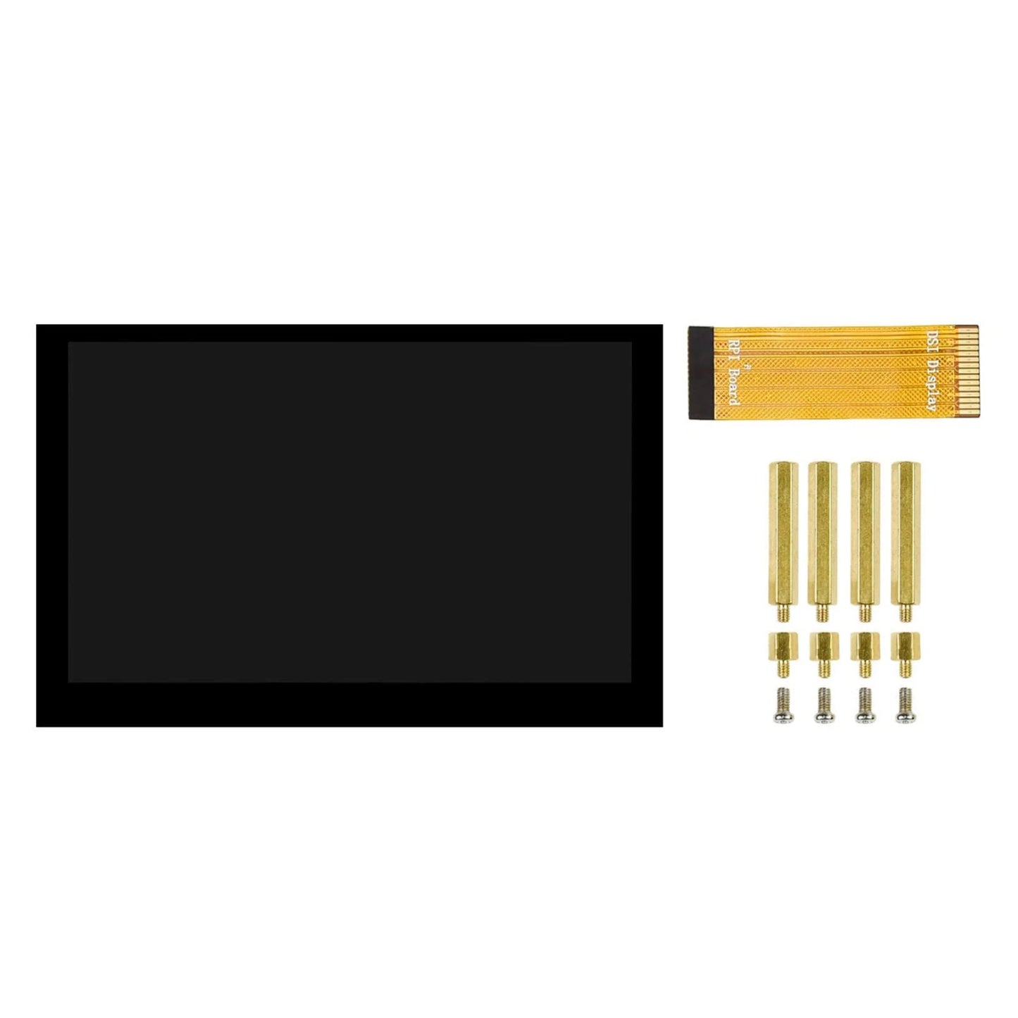 Waveshare 5-Inch Capacitive Touch Display 800×480 Touchscreen Display 5" DSI Interface Touch Display Enhance Your Raspberry Pi Projects - RS5903