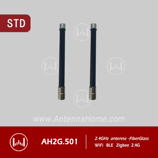 AntennaHome AH2G.501 2.4GHz H220 Fiberglass Antenna High Gain H220 Fiberglass N-Type 2.4G Antenna For Long Range Wireless Communication - RS7372