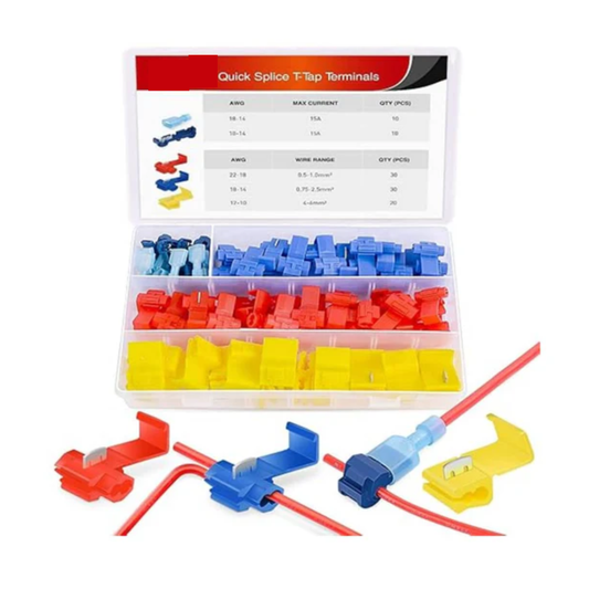 65-Pieces T-Tap Wire Connector Kit