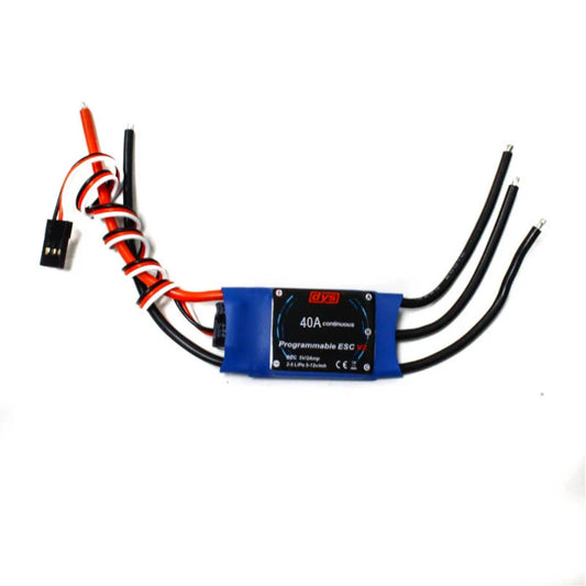 DYS 40A Brushless ESC DYS 40A Multi-Copter Brushless Speed Controller DYS 40A ESC Programmable ESC With 5V/3A BEC For RC Applications - RS3319