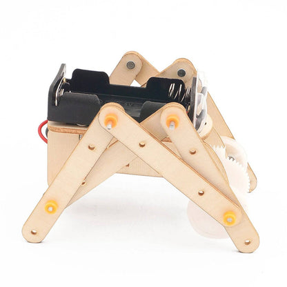 Wooden Reptile Robot STEM Kit DIY High-Quality Educational