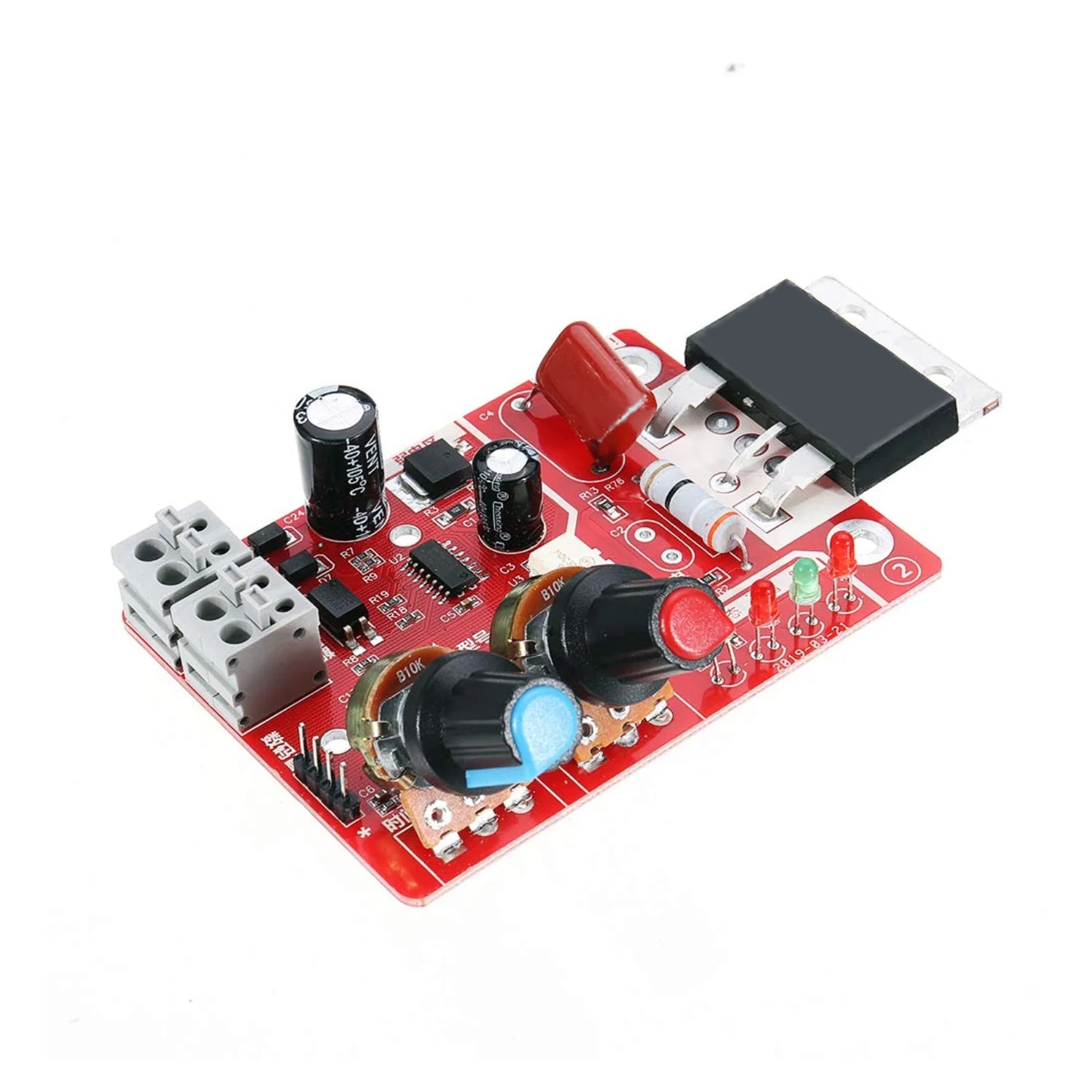 NY-D01 40A Spot Welding Controller Board Digital Time/Current Adjustment For DIY Battery Welding & Metal Fabrication - RS2756