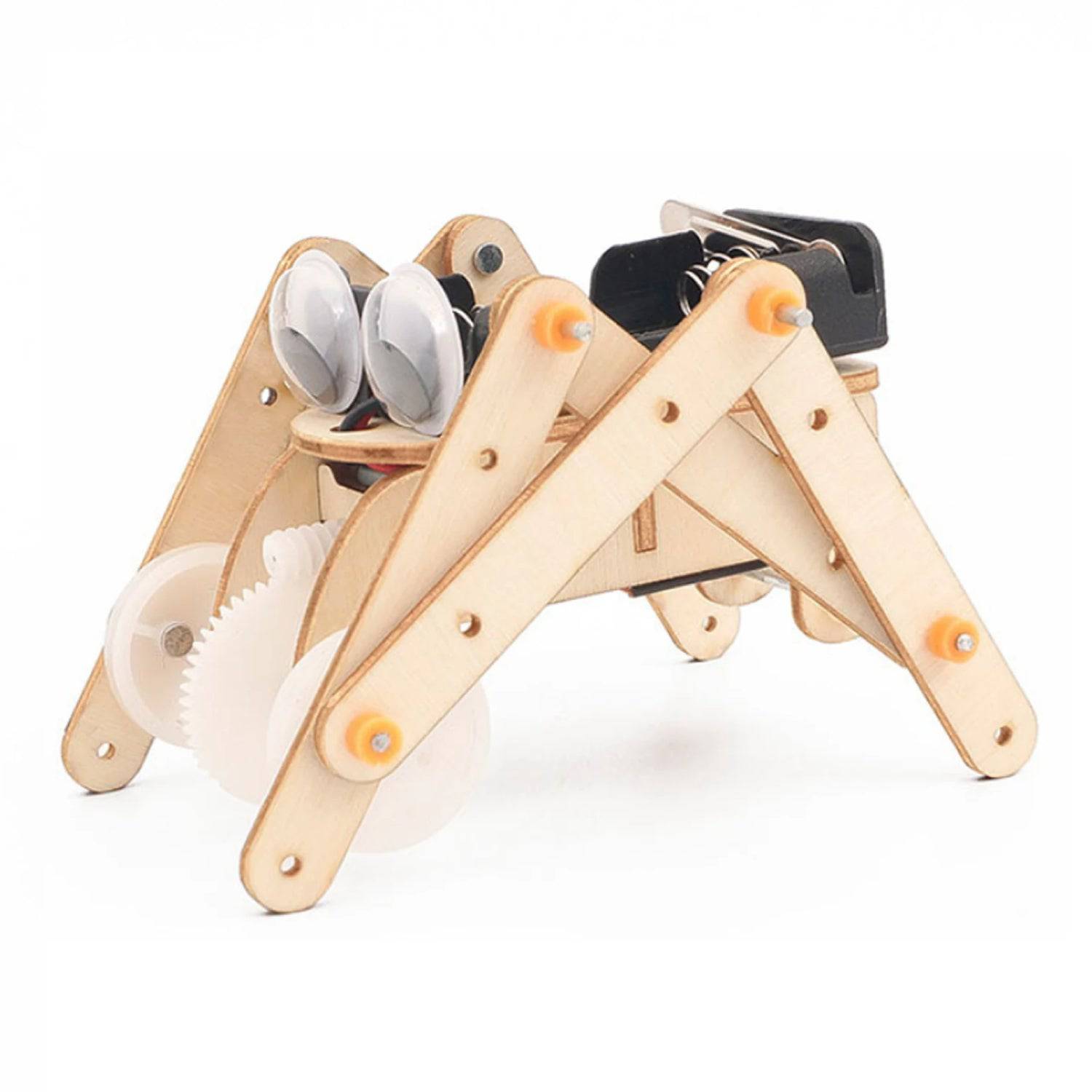 Wooden Reptile Robot STEM Kit DIY High-Quality Educational