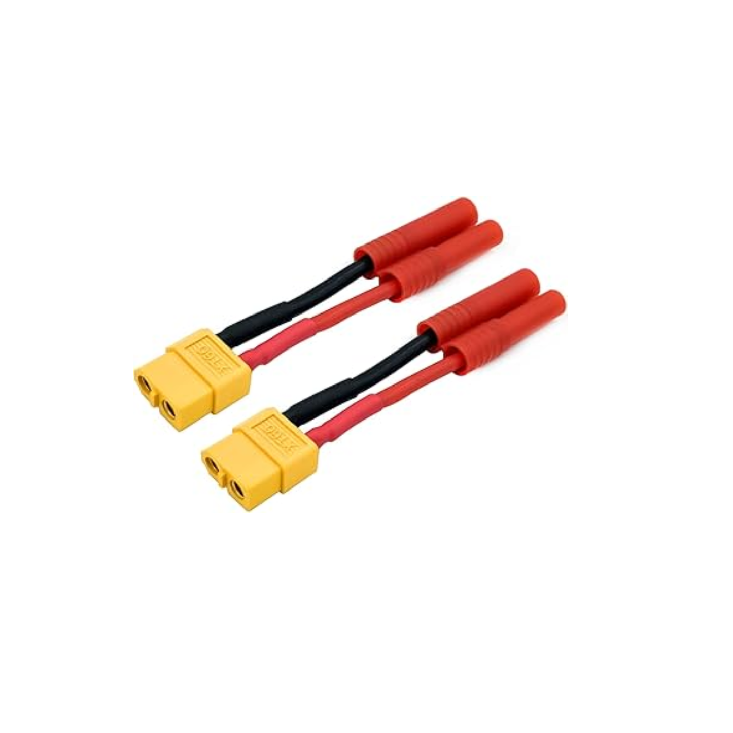 Safeconnect HXT 4mm to XT-60 Adapter RC Battery Adapter Battery Adapter For RC Quadcopter Battery Adapter For FPV Drone - RS3271