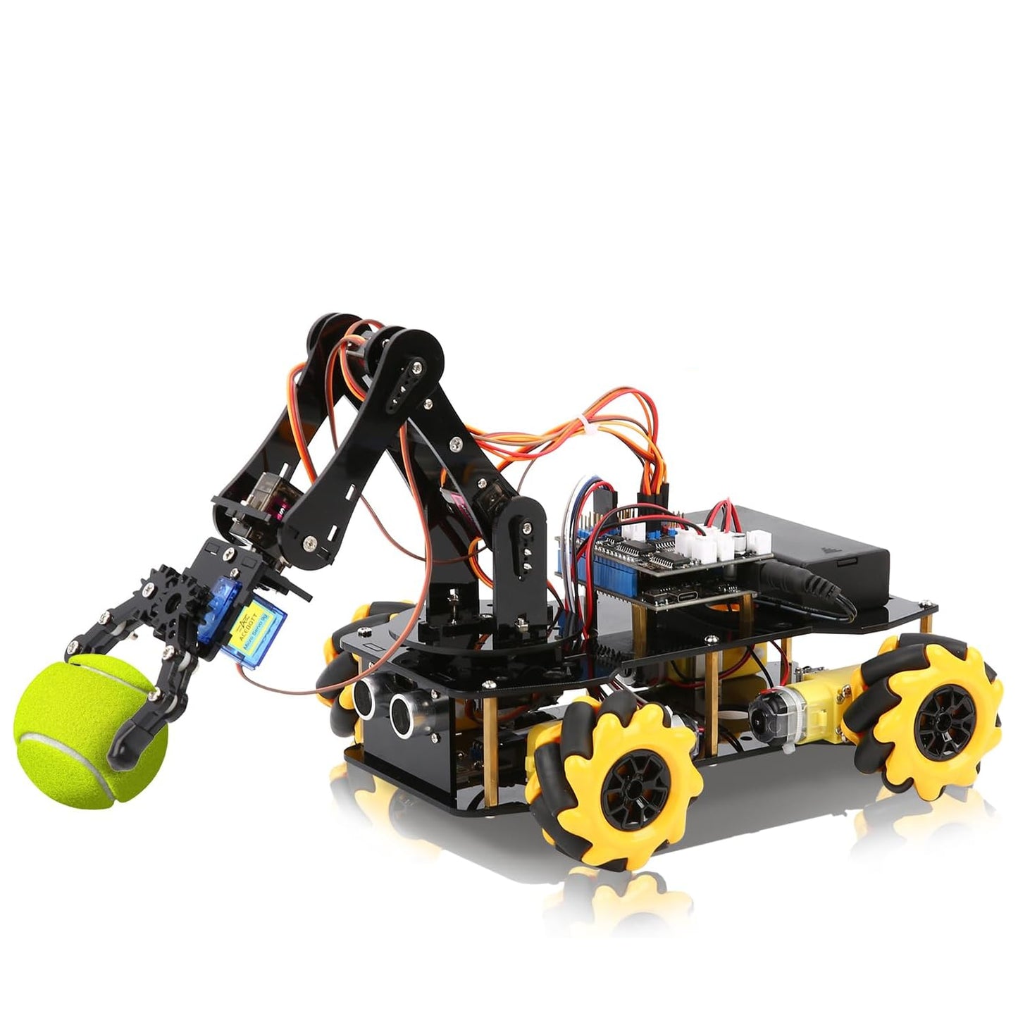 ACEBOTT ESP32 5-DOF Robot Arm Kit Expansion Pack Programmable 5-Axis Robotic Arm For Robot Car Kit